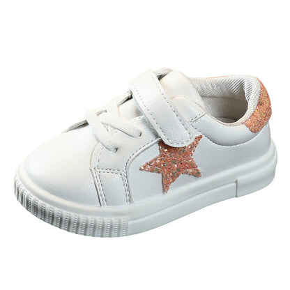 New Children's Shoes Star Fashion Sneakers