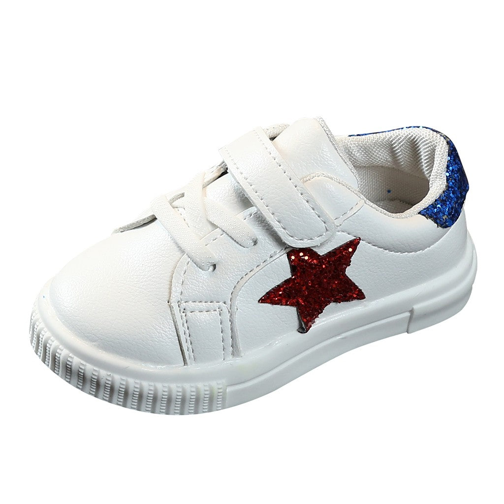New Children's Shoes Star Fashion Sneakers