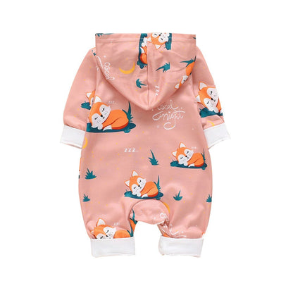 Newborn Baby Boy Girl Infant Hooded Cartoon Fox