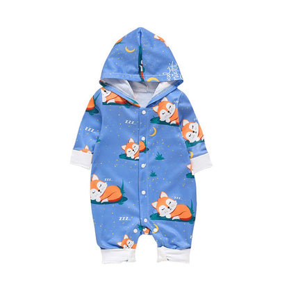 Newborn Baby Boy Girl Infant Hooded Cartoon Fox