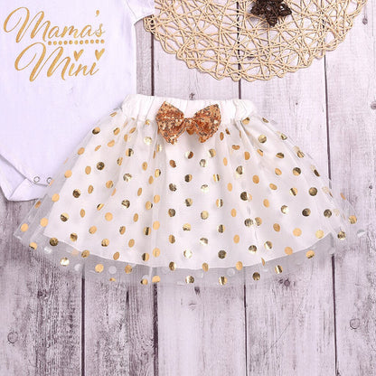 Newborn Baby Girl Clothes Summer Letter Printed