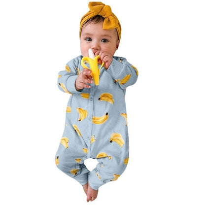 Newborn Baby Rompers winter fall warm long sleeve