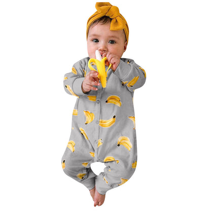 Newborn Baby Rompers winter fall warm long sleeve