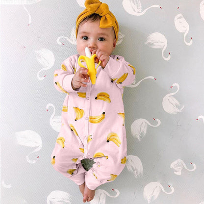 Newborn Baby Rompers winter fall warm long sleeve