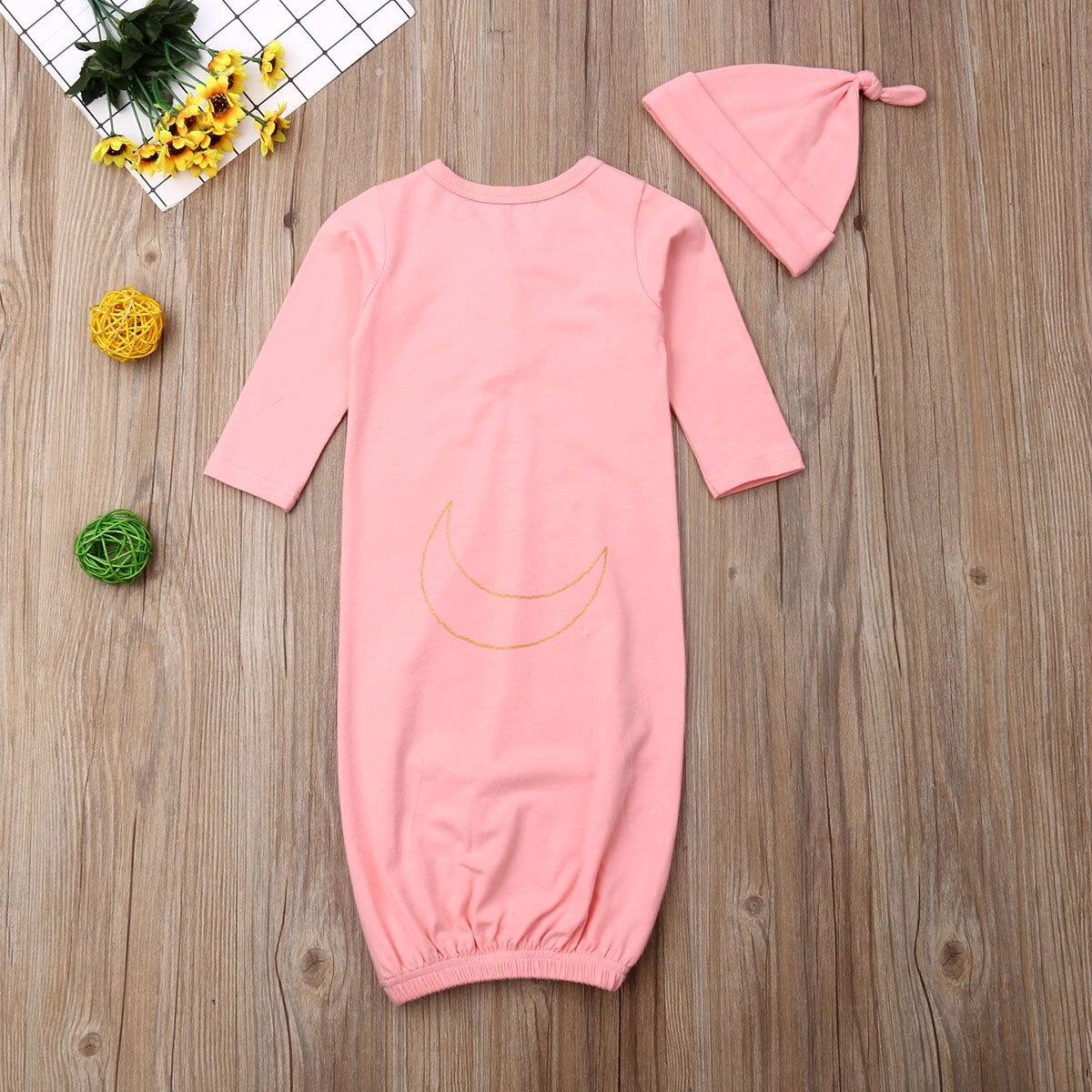 Newborn Boy Baby Girl Cotton Pajamas Swaddle Wrap