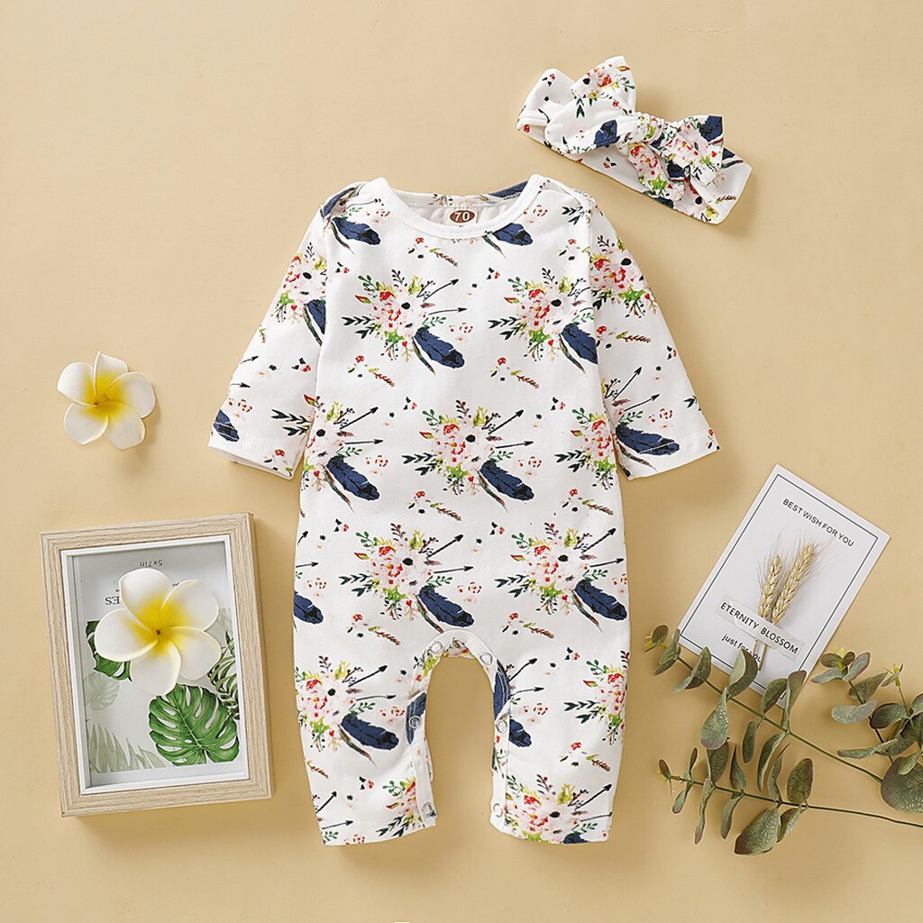 Newborn Clothes Girls Baby Romper Girl Winter