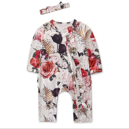 Newborn Clothes Girls Baby Romper Girl Winter