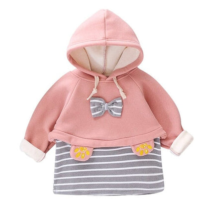 Newborn Infant Baby Girl Winter Coats Jacket Thick