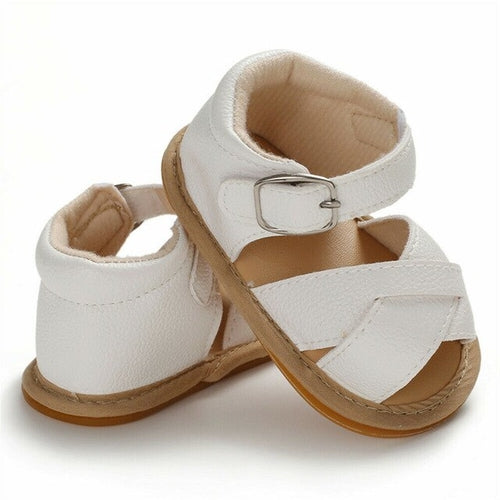 Newborn Infant Baby Girls Boys Sandals Shoes Solid