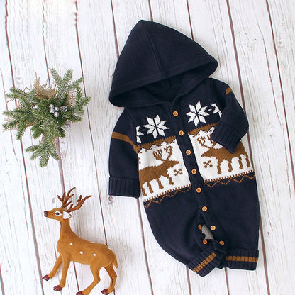 Newborn Romper Baby Boy Girl Long Sleeve clothes