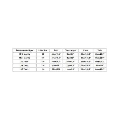 Summer Cute Kids Baby Girls Swimwear 2Pcs Infant