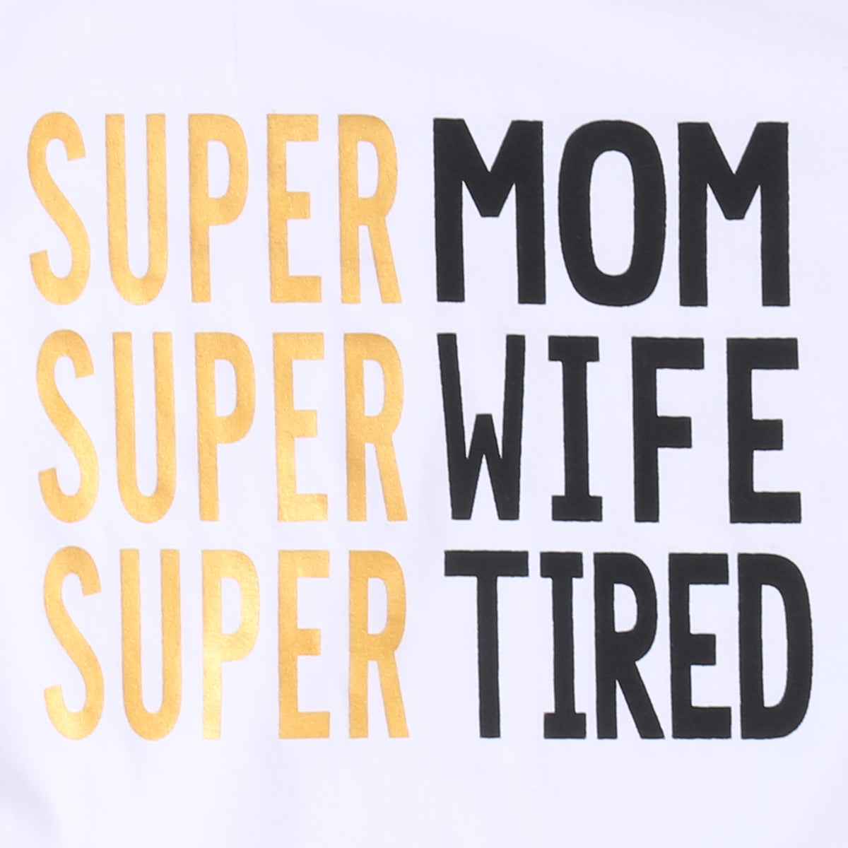 Super Famiy matching T shirt Mom Kids Tee Baby