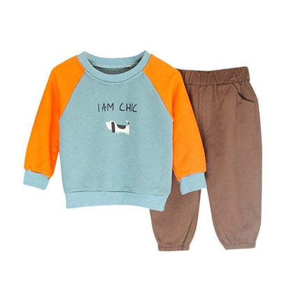 Telotuny Cartoon Kids Boys Sweatshirts Baby Boy