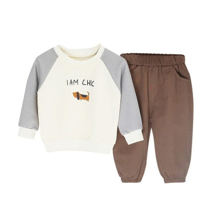Telotuny Cartoon Kids Boys Sweatshirts Baby Boy