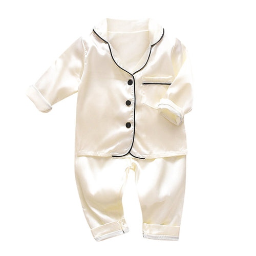 Toddler Baby Boys Long Sleeve Solid Tops Pants