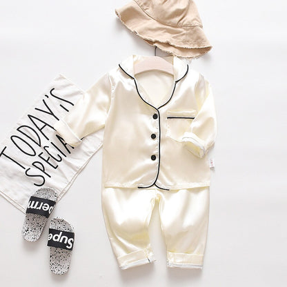 Toddler Baby Boys Long Sleeve Solid Tops Pants