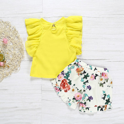 Toddler Baby Girls Clothes Summer Children