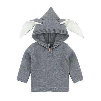 Toddler Baby Girls Winter Crochet Tops Cartoon