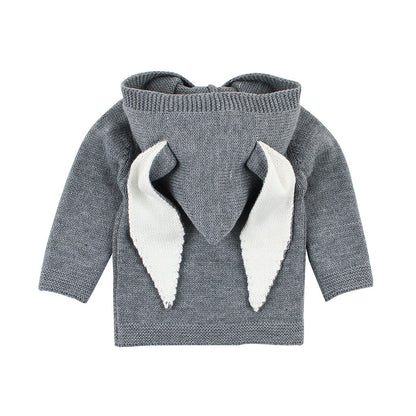 Toddler Baby Girls Winter Crochet Tops Cartoon