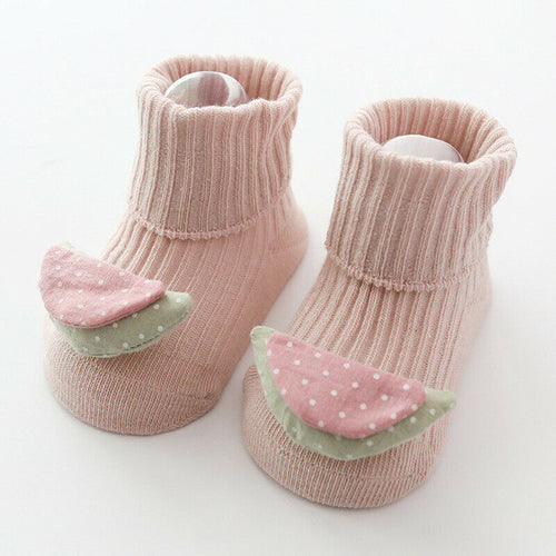 Toddler Baby Non Slip Boot Socks Girls Boys Warm