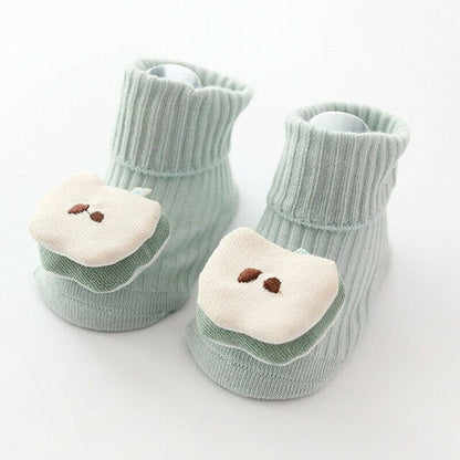 Toddler Baby Non Slip Boot Socks Girls Boys Warm