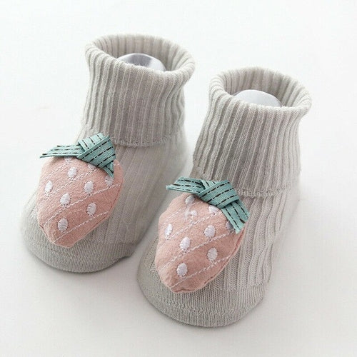 Toddler Baby Non Slip Boot Socks Girls Boys Warm