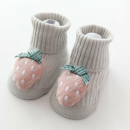 Toddler Baby Non Slip Boot Socks Girls Boys Warm