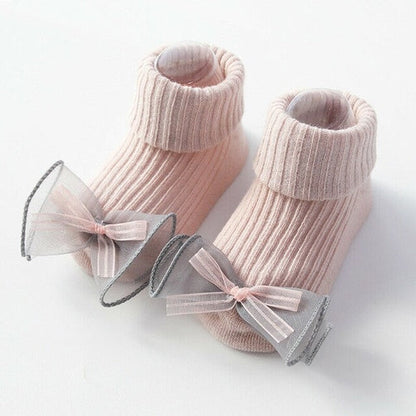Toddler Baby Non Slip Boot Socks Girls Boys Warm