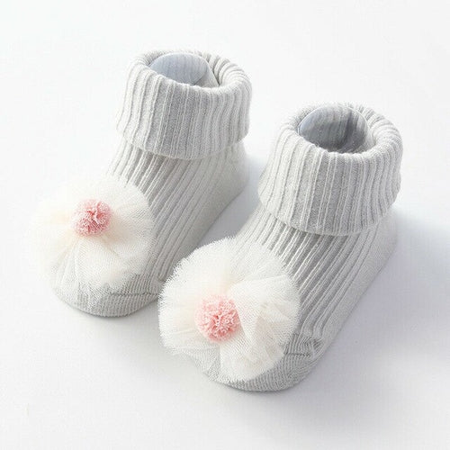 Toddler Baby Non Slip Boot Socks Girls Boys Warm