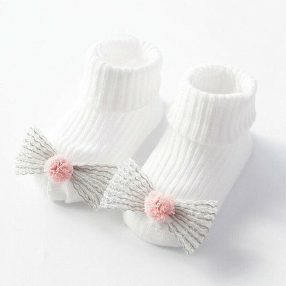 Toddler Baby Non Slip Boot Socks Girls Boys Warm