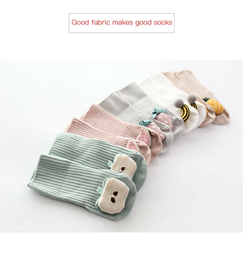 Toddler Baby Non Slip Boot Socks Girls Boys Warm