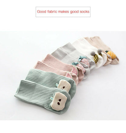 Toddler Baby Non Slip Boot Socks Girls Boys Warm