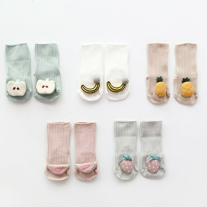 Toddler Baby Non Slip Boot Socks Girls Boys Warm