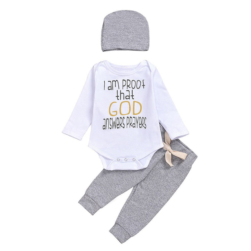 Toddler Boy Clothes God's Darling Romper Pants