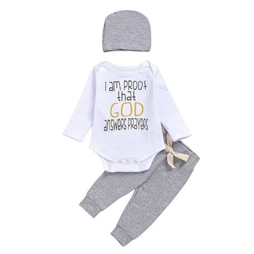 Toddler Boy Clothes God's Darling Romper Pants