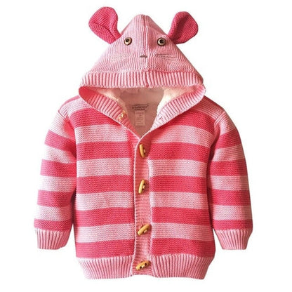 Toddler Infant Baby Boy Girl Warm Stripe Knitted