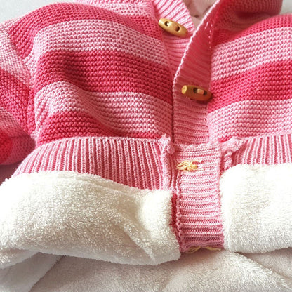Toddler Infant Baby Boy Girl Warm Stripe Knitted
