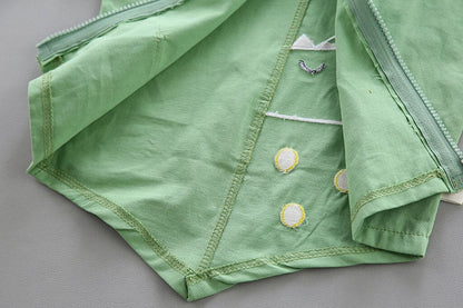 Toddler Kids Baby Boy Girl Hooded Cartoon dinosaur