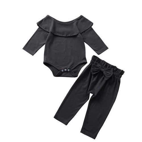 Toddler Kids Baby Girl Ruffled Leotard Jumpsuit