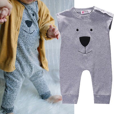 Toddler Newborn Baby Girls Boys Cartoon Fur Bear