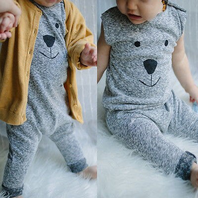 Toddler Newborn Baby Girls Boys Cartoon Fur Bear