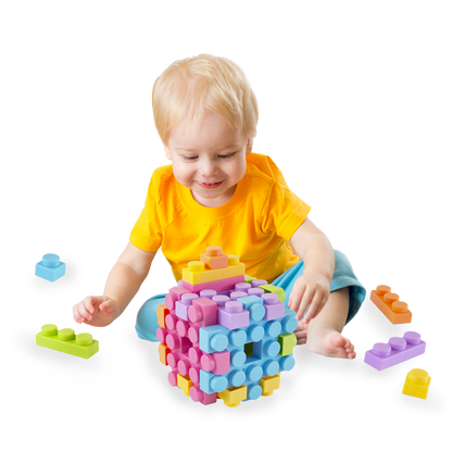 UNiPLAY Waffle Play Cube Blocks Small Cube 6pcs (#UB02S)