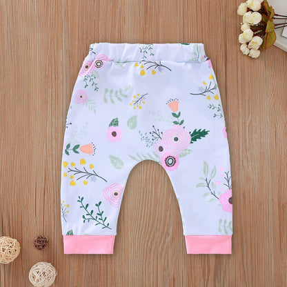 baby girl clothes Infant floral newborn baby set