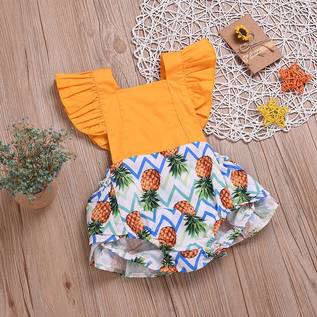 baby girl clothes Toddler Kids Baby Girls Ruffled