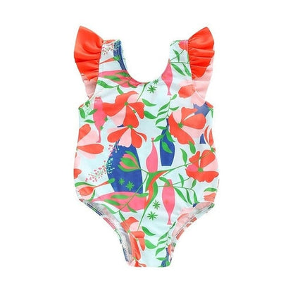 children swimwear fo girls Polyester swimsuit kids
