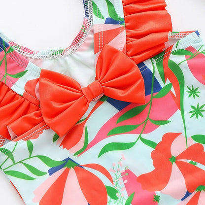 children swimwear fo girls Polyester swimsuit kids