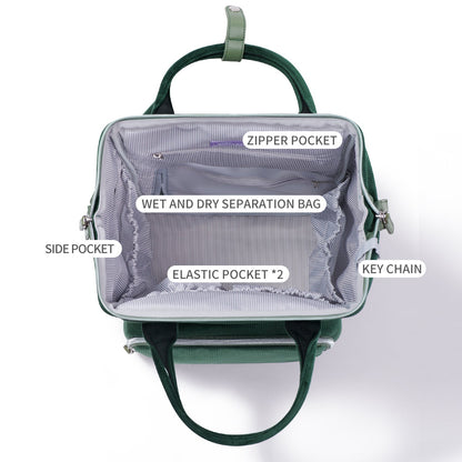 Corduroy Diaper Backpack