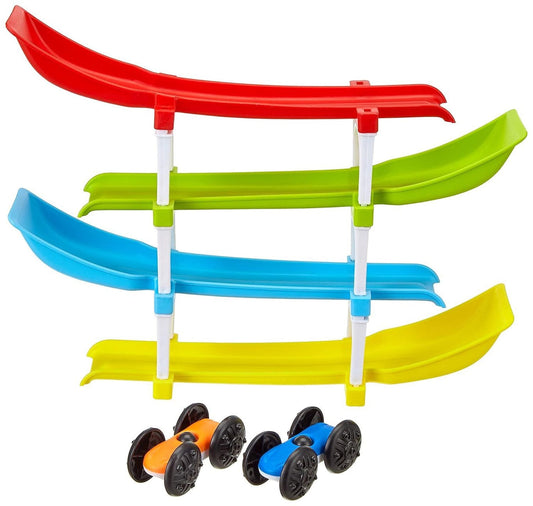 4 Level Ramp Race Gift for Kids With 2 Cars