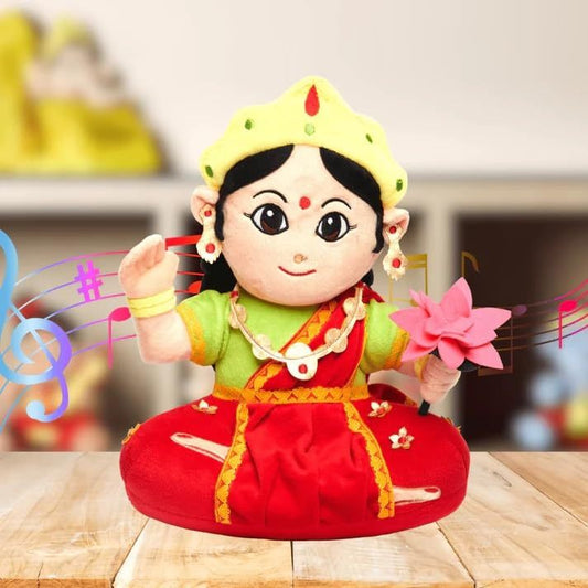 Mantra Chanting Devi Lakshmi | Musical Soft Plush Toy | Best Gift for