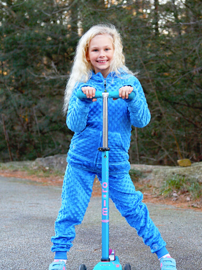 Girls Joggers - 2 Pack | Very Peri Tie Dye & Inspiration Blue |